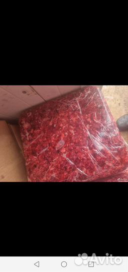 Фарш говяжий для собак