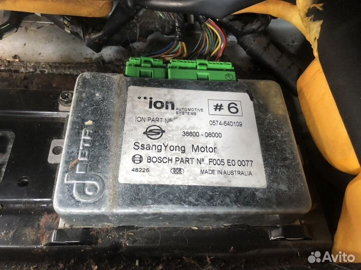 Блок управления АКПП ssang yong rexton 1