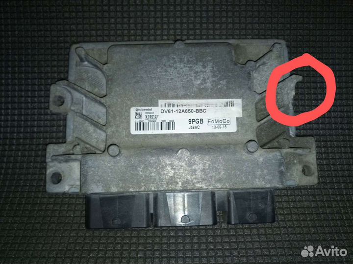 Блок управления двигателем, мозги Ford focus dv61