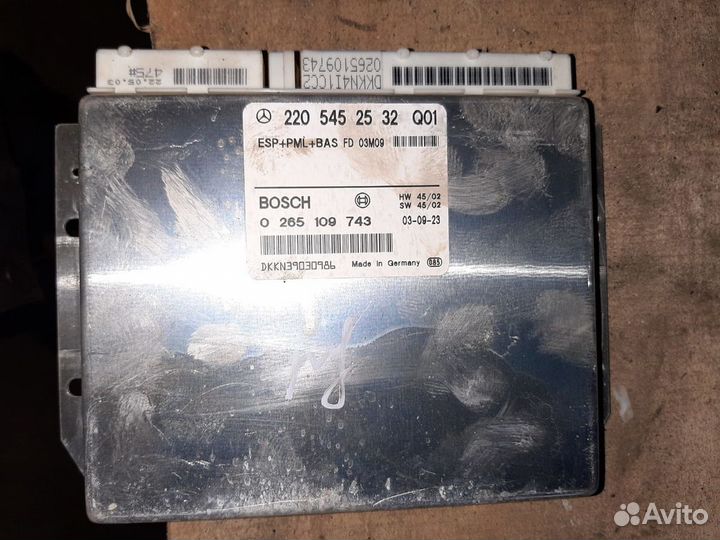 Эбу ESP-pml Мерседес w220 Mercedes w215 a220545253