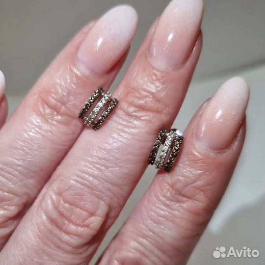Золотые серьги