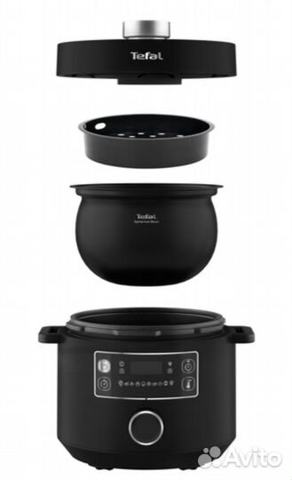 Скороварка-мультиварка tefal turbo cuisine
