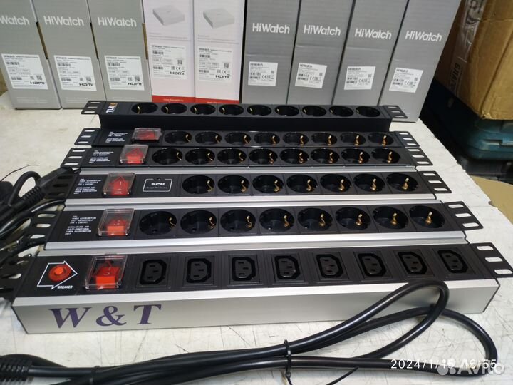 Блок розеток 19