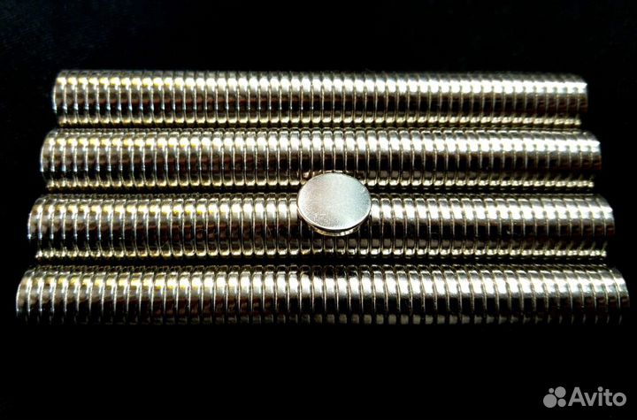 Магнит неодимовый 13х2 (13мм на 2мм) для поделок