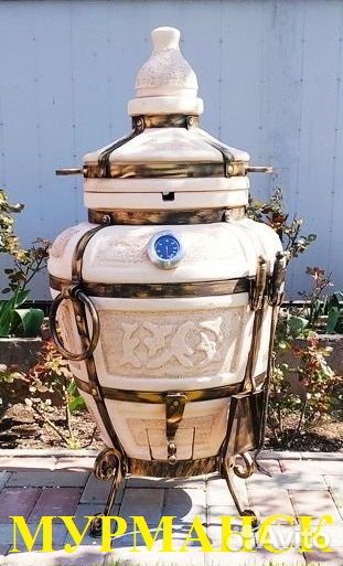 Тандыр эко глина +ноги+термодатчик+варежки