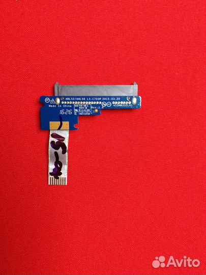 Плата для подключения HDD HP 15-A 15-af, 15-ba, 15