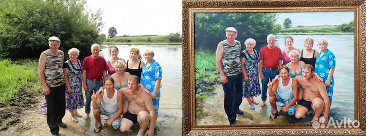 Портрет по фото на заказ