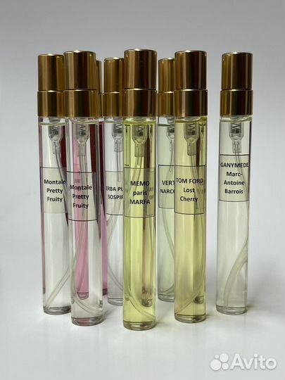 Духи парфюм по мотивам известных брендов