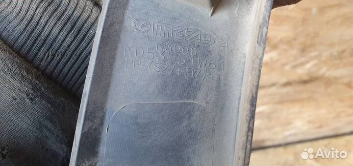 Накладка заднего крыла левого Mazda CX 5 2012-2017