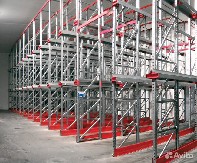 Стеллажи для склада фзм б/у лот 1232