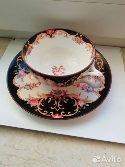 Чайная пара Sarregeumines (Гарднерь) 1860г