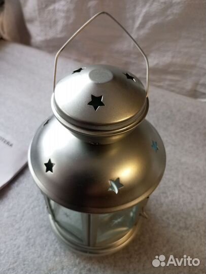 Фонарь для греющей свечи Икея Ротера