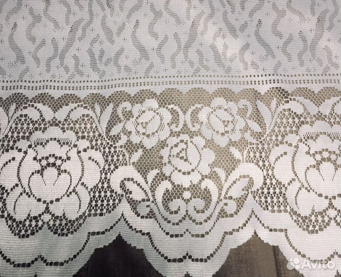 Тюль кухонная