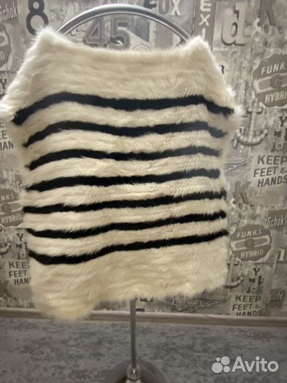 Меховой жилет из норки