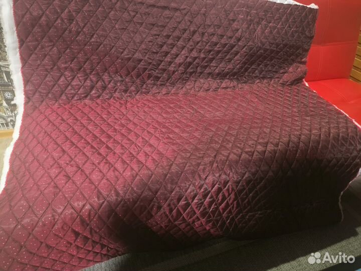 Пальтовая ткань и стёганная подкладка