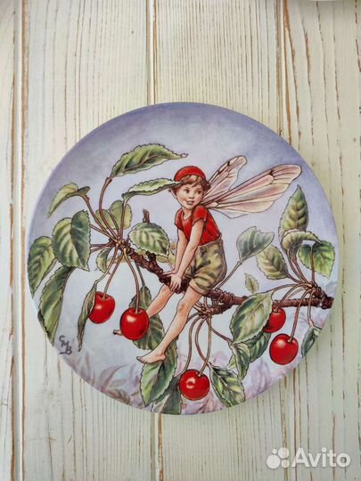 Тарелки Цветочные феи крокус маргаритка