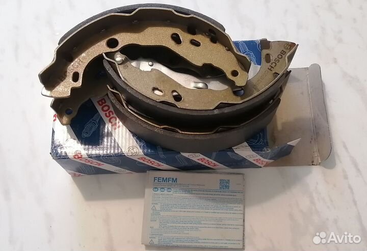 Тормозные колодки задние Renault