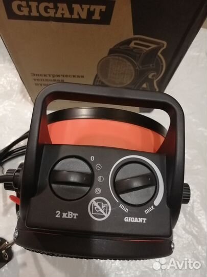 Тепловая пушка Gigant EHC 2 новая