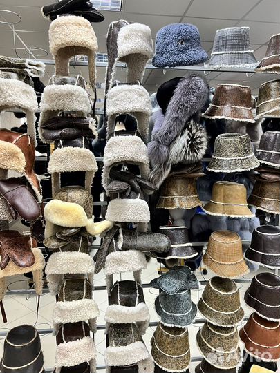 Шапки из натурального меха оптом