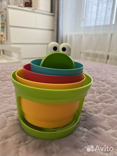 Пирамидка/пирамида с шариками детская