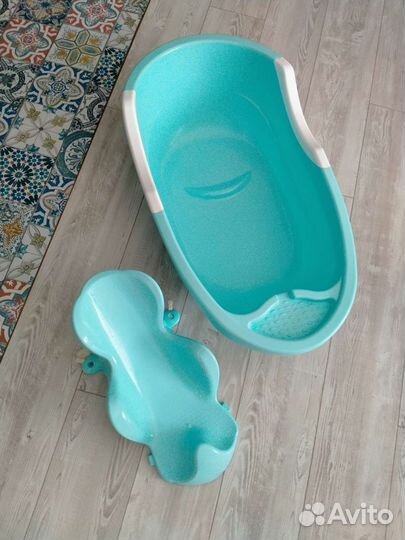 Ванночка и горка для купания