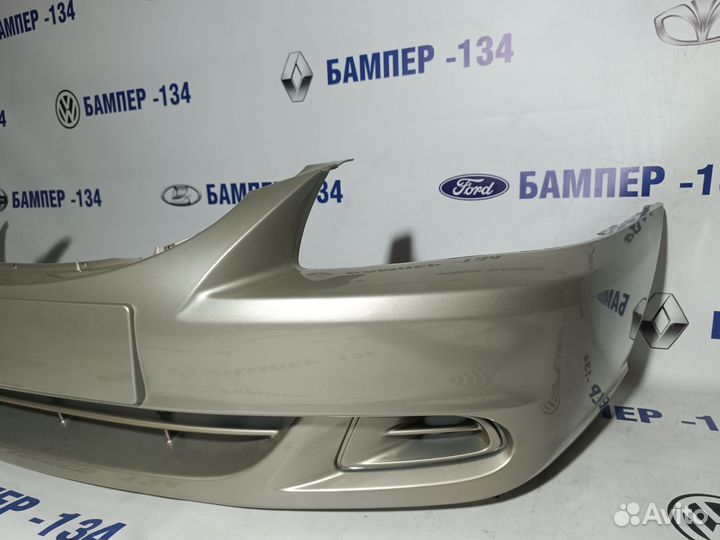 Бампер передний hyundai accent золотисто-желтый