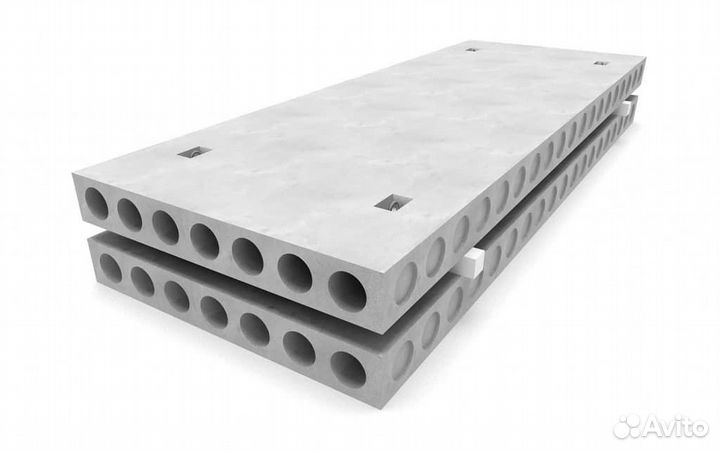 Плита перекрытия пб 53-12-8 5280*1195*220, 1,96т