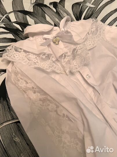 Блузка школьная