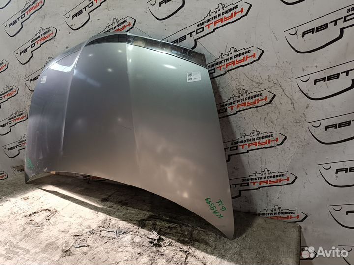 Капот honda airwave partner GJ1 GJ2 GJ3 GJ4 60100SLA000ZZ серебро, NH642M KA9349