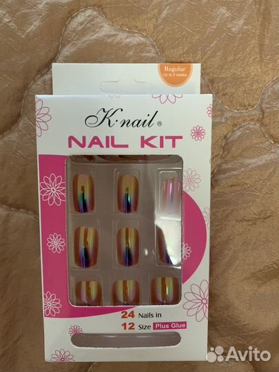 Накладные ногти без клея