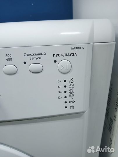 Узкая стиральная машина Indesit на гарантии