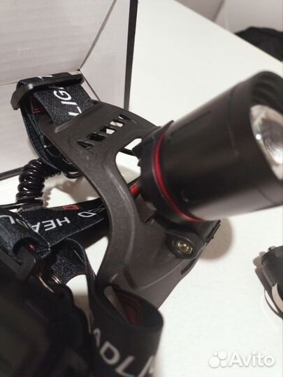 Мощный налобный фонарь