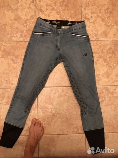 Бриджы джинсовые Spooks для занятий конным спортом