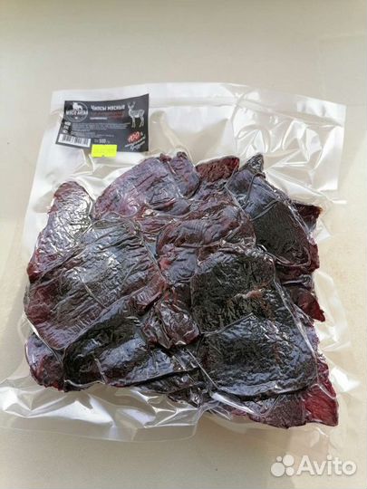 Чипсы из мяса марала