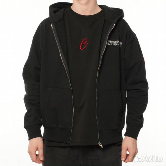 Зип худи CavEmpt черная
