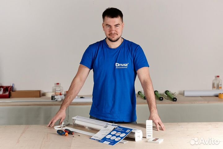 Римский электрокарниз Onviz