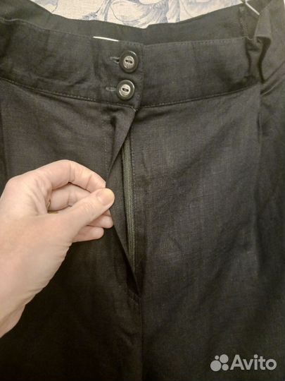 Юбка шорты италия лен вискоза