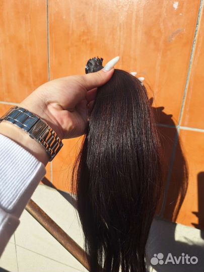 Волос натуральный 50 см