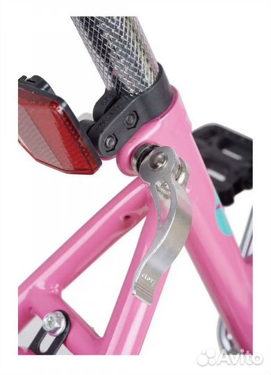 Детский велосипед 20 для девочек розовый