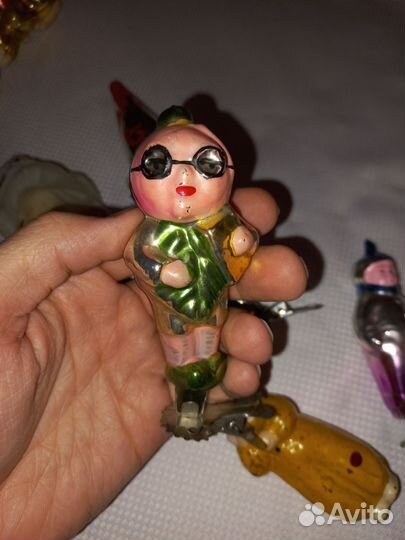 Елочные игрушки СССР