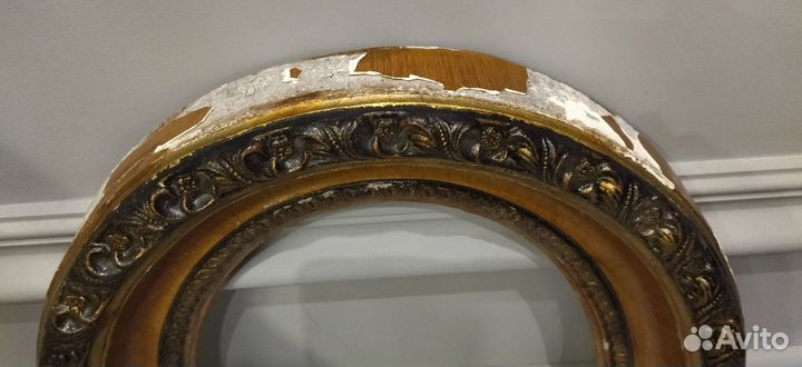 Большая объёмная рама. папье маше СССР 1960-е гг С