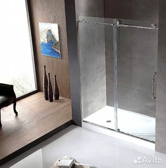 Душевая перегородка с дверью