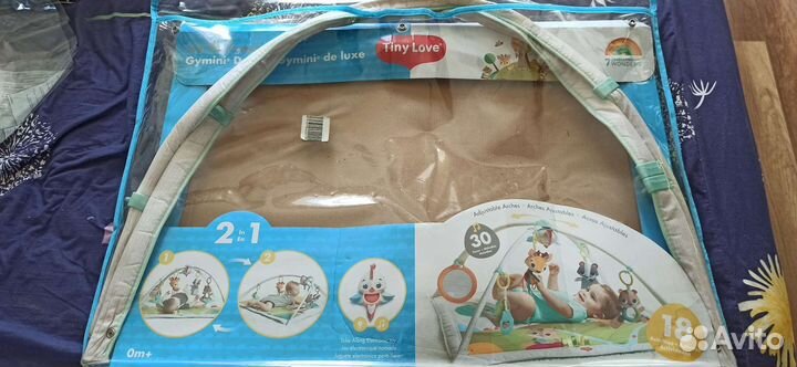 Детский развивающий коврик tiny love