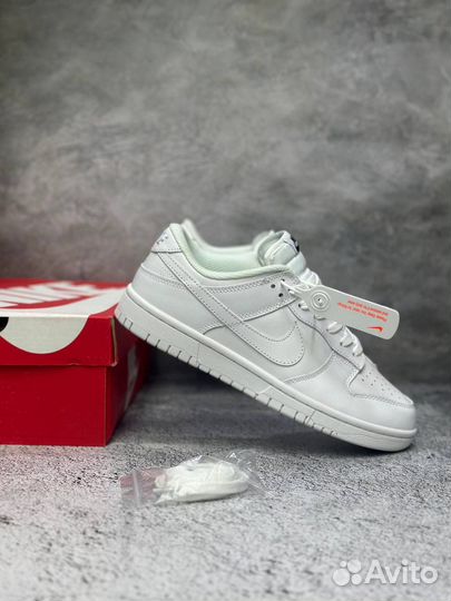 Кроссовки Nike SB Dunk Pro All White