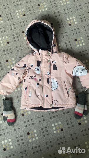 Зимний костюм для девочки 92-98 Crockid