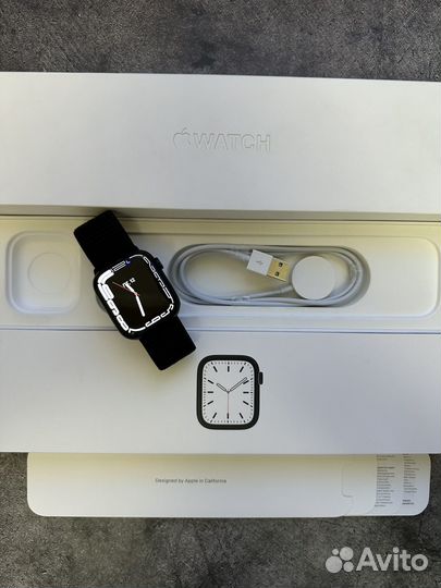 Часы apple watch 7 45 mm