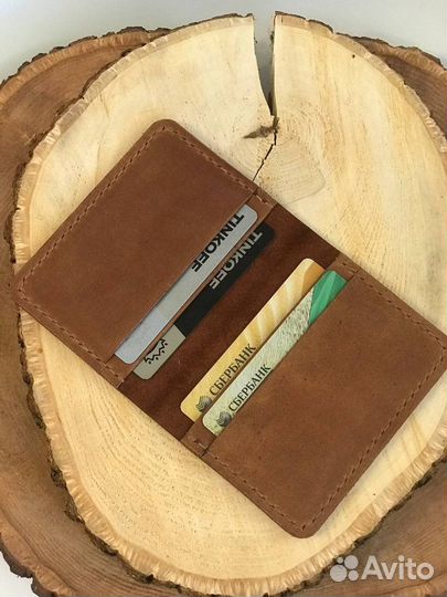 Картхолдер из натуральной кожи