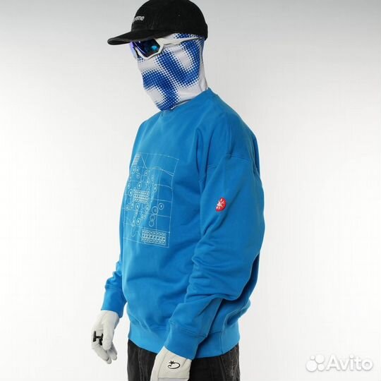 Свитшот cavempt синий