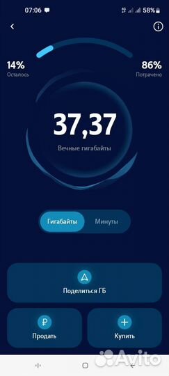 Интернет трафик для теле2