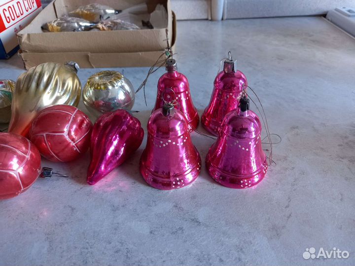 Елочные игрушки СССР